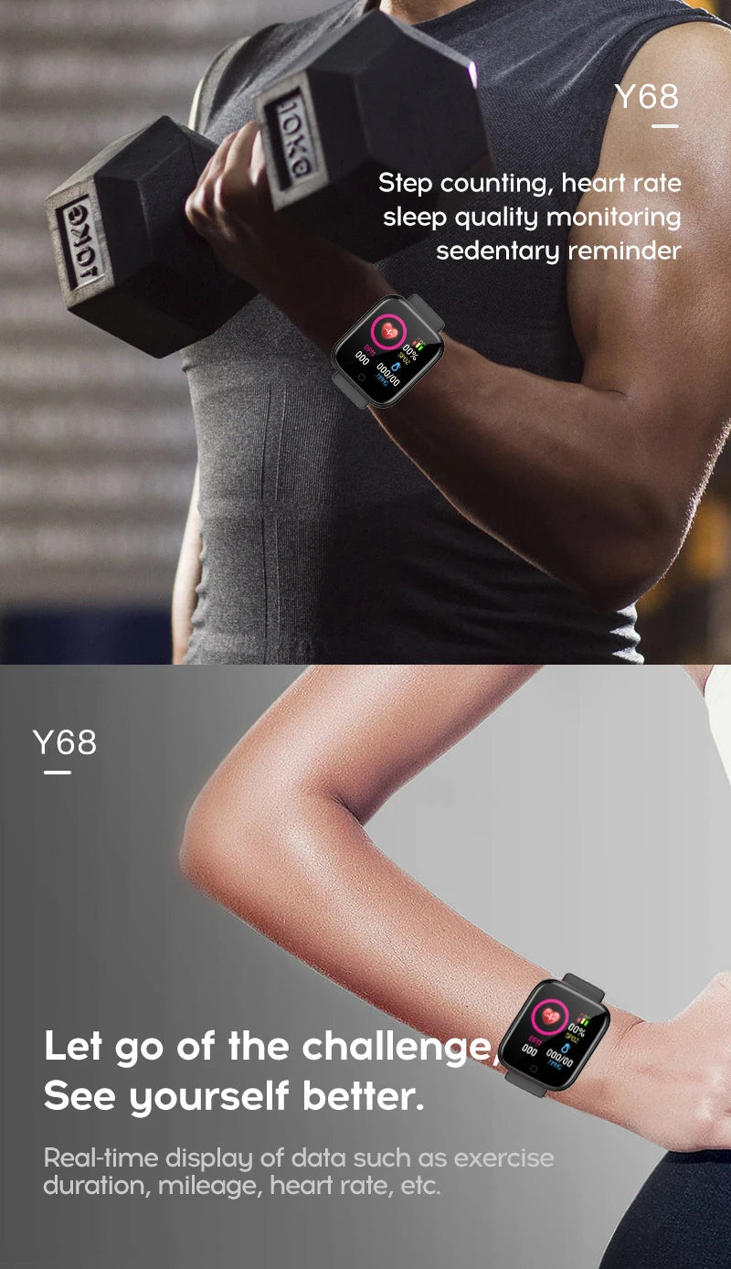 Bluetooth Smart Watch for Men and Women