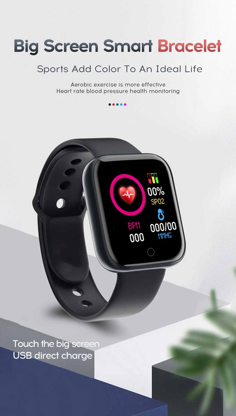 Bluetooth Smart Watch for Men and Women
