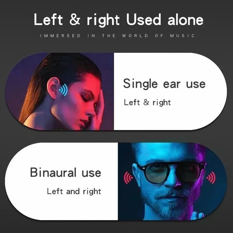 Hear More, Move Freely – T75 Bone Conduction Wireless Headphones