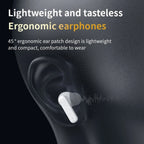 Wireless ANC Bluetooth 5.4 Hi-Fi Stereo Headphones with LED Touch Screen – Waterproof Noise Cancelling Earphones