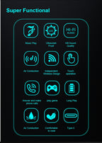 Versa– Bluetooth Earphones, UV Protection, Touch Control & Clear Visiontile facial features